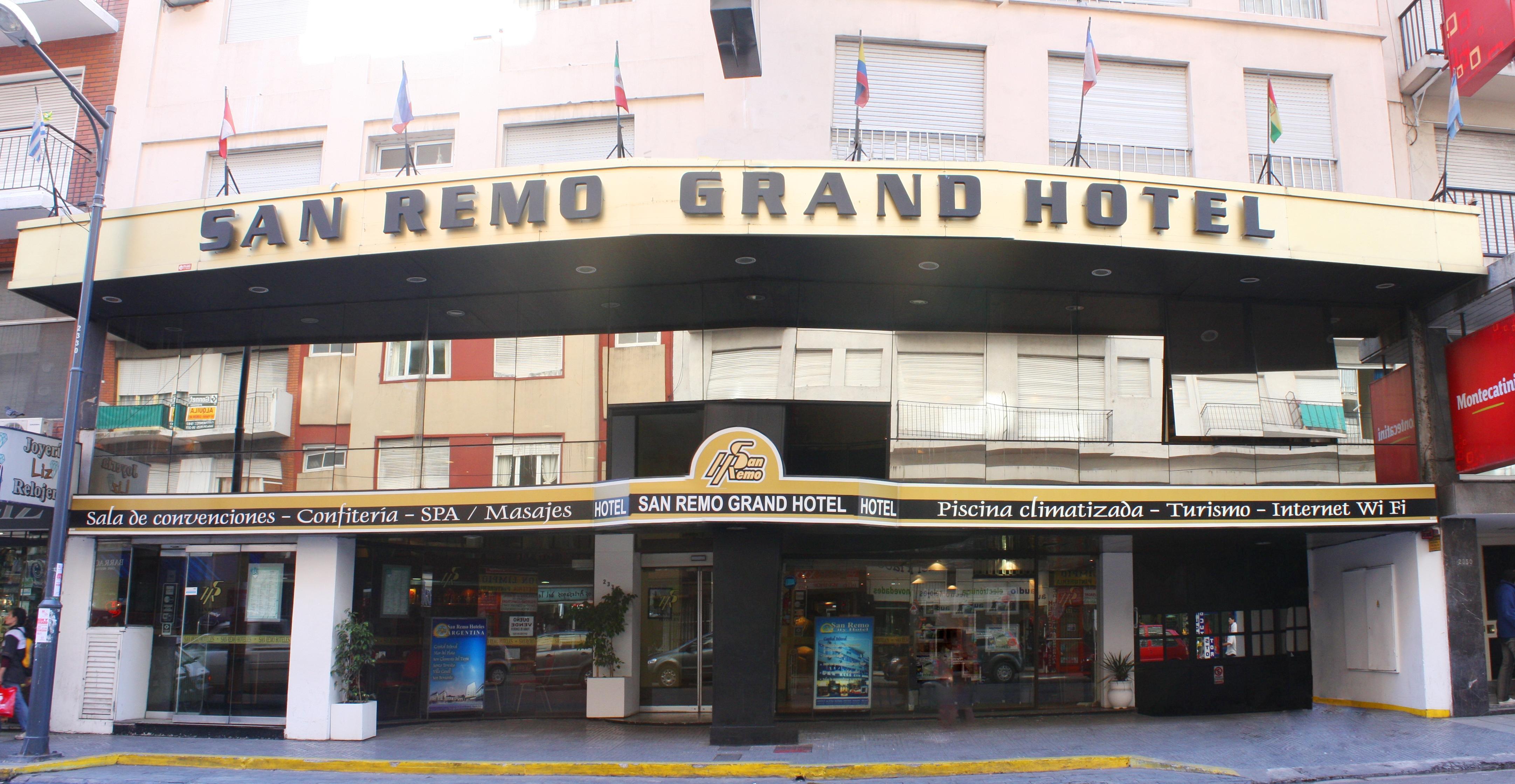 San Remo Grand Hotel Мар дел Плата Екстериор снимка